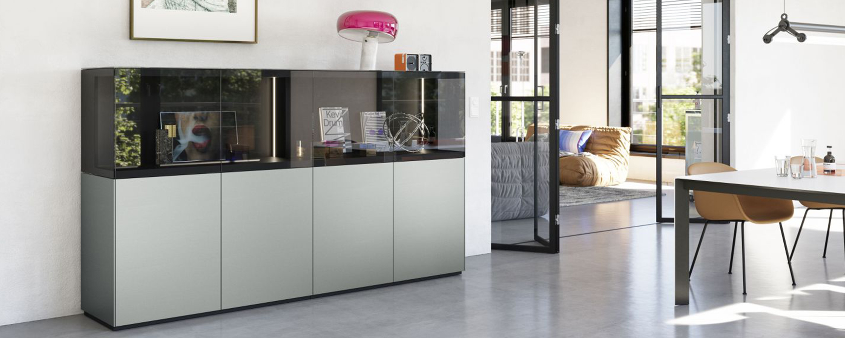 Kettnaker Soma kast _0002_Kettnaker_Esszimmer_SOMA_Highboard_Sideboard_Vitrine_SOMA_TISCH_Tisch_Esstisch